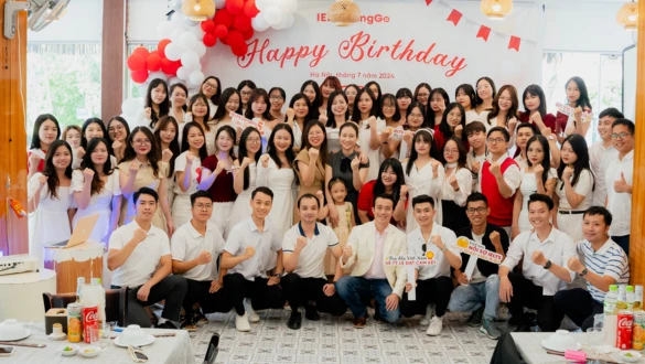 Chúc mừng sinh nhật IELTS LangGo tuổi thứ 5 - 5 Years on the Go