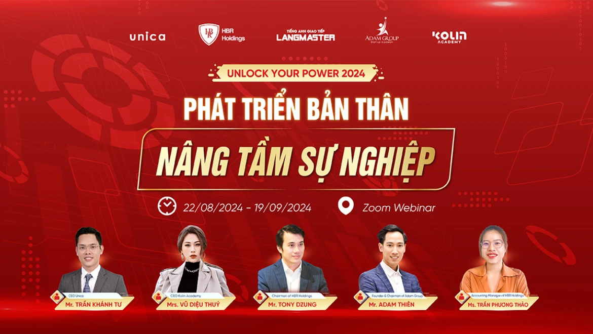 Langmaster  phát động Unlock Your Power 2024: "Phát triển bản thân - Nâng tầm sự nghiệp"