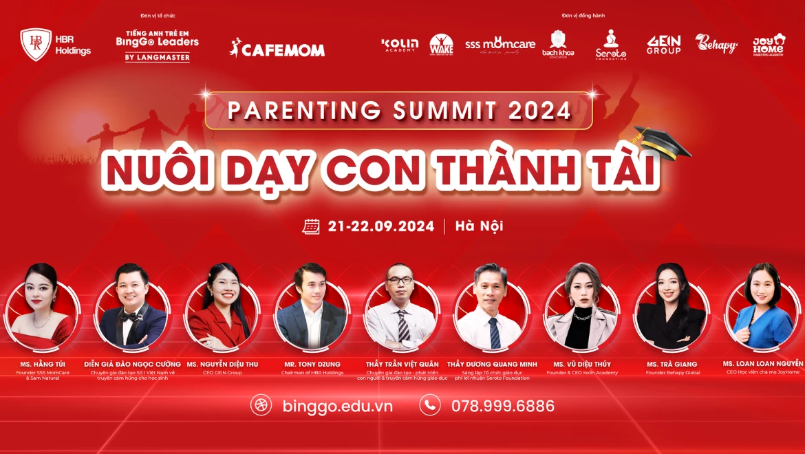 Bật mí đội ngũ diễn giả của Parenting Summit 2024