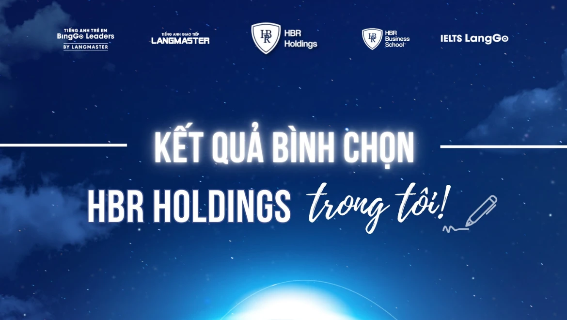 Kết quả bình chọn cuộc thi "HBR Holdings trong tôi"