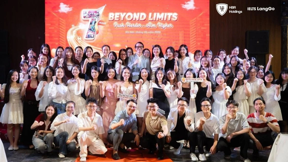 Sinh Nhật 7 Năm IELTS LangGo - Hành Trình Kiến Tạo Giá Trị Bền Vững