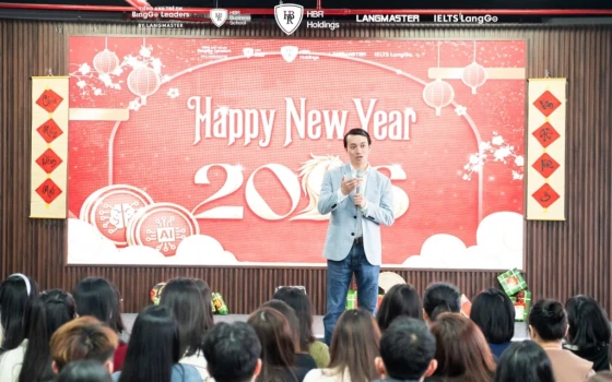 Mr. Tony Dzung - Chủ tịch HBR Holdings dành tặng lời chúc cho CBNV nhân dịp năm mới